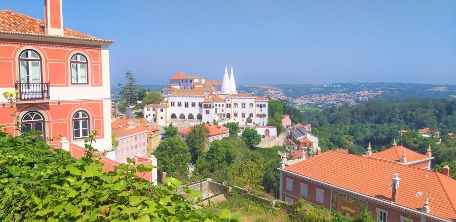 From Lisbon: Sintra, Regaleira and Pena Palace Guided Tour - Pena Palace: Romantic architecture plus Atlantic views