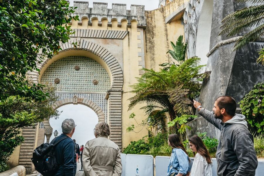 From Lisbon: Sintra Tour - Pena, Regaleira & Monserrate - National Palace of Sintra: Azulejos and the Feel of Royal Life