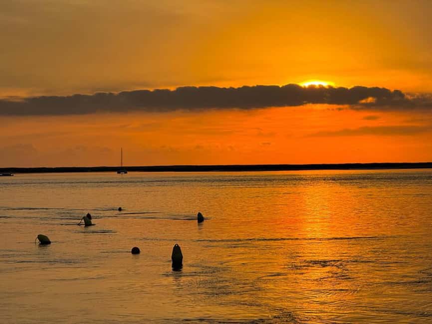 From Olhão: Ria Formosa Sunset Island Tour - Small-group feel and the private option