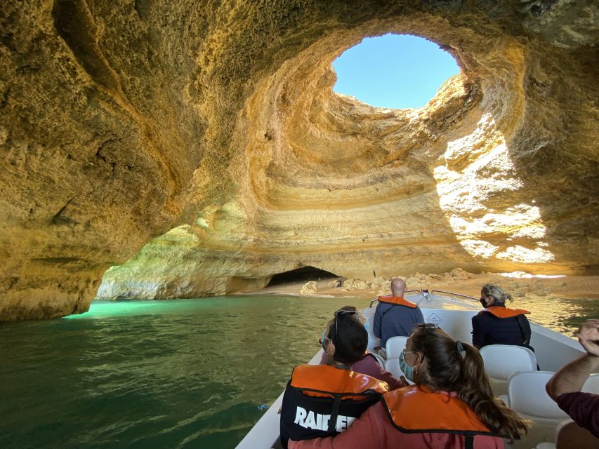 From Portimão: Algar de Benagil and Sea Caves Boat Tour - On board comfort, swim stop reality, and crew personalities