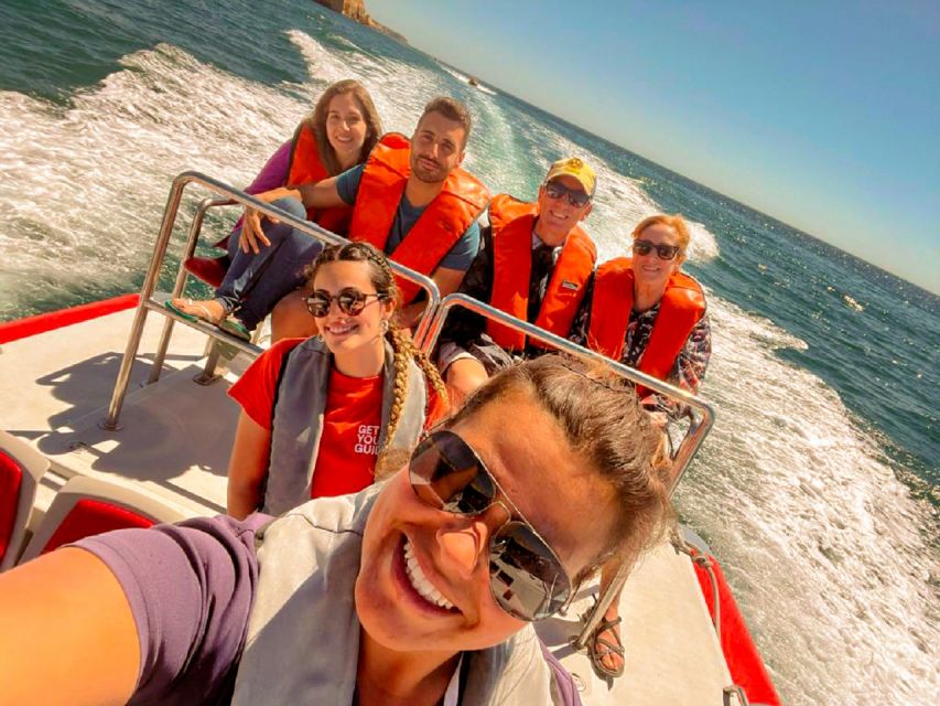From Portimão: Benagil Sea Caves Boat Tour at Sunrise - The RIB ride out: stories along the Algarve coast