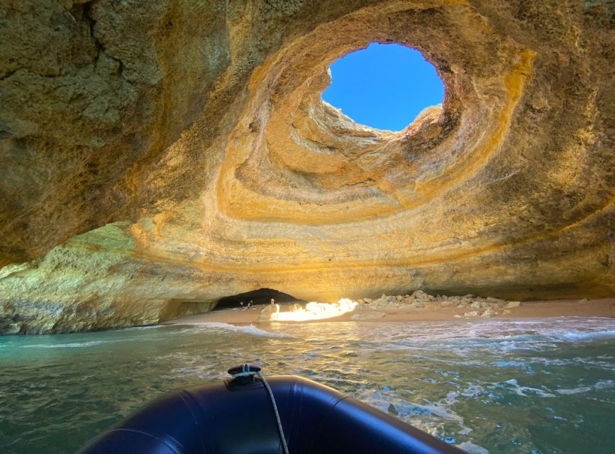 From Portimão: Benagil Sea Caves Boat Tour at Sunrise - Passing the caves you cannot access yet