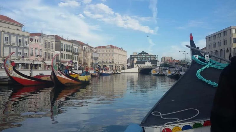 From Porto: Aveiro & Coimbra Tour with Moliceiro Boat Cruise - Aveiro First: Art Nouveau Streets, the Market Area, and City Atmosphere