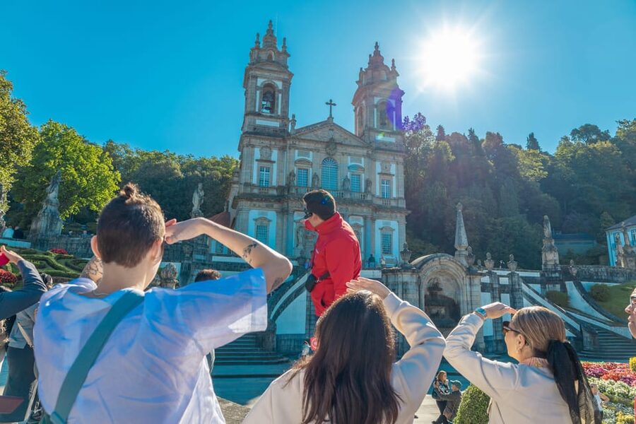From Porto: Braga and Guimarães Full-Day Trip - Bom Jesus do Monte: Baroque Masterpiece With Real View Power