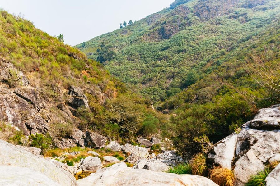 From Porto: Gerês National Park Canyoning Trip - Walking the river, then switching into slides, swimming, and chutes