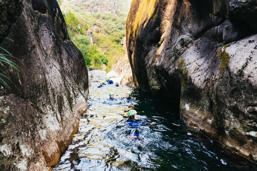 From Porto: Gerês National Park Canyoning Trip - Porto hotel pickup and the van ride to Gerês