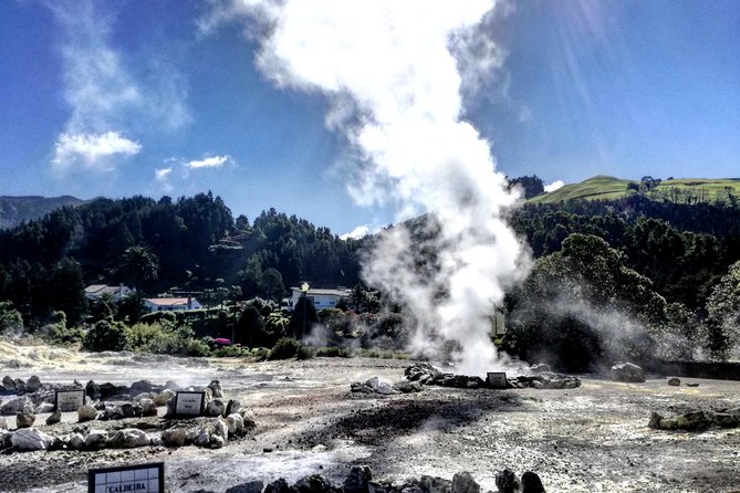 Full Day Jeep Tour Furnas with lunch (Cozido) and drinks included - Ponta Delgada Pickup, Mobile Ticket, and Your Seat in the Jeep