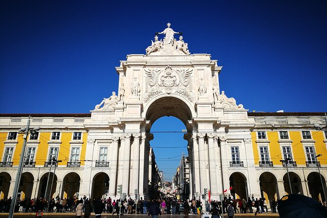 Full Day Lisbon Tour Baixa Chiado with Alfama and Belem - Belém Discovery Age route: Torre de Belém, the wind rose, and the 1940 garden