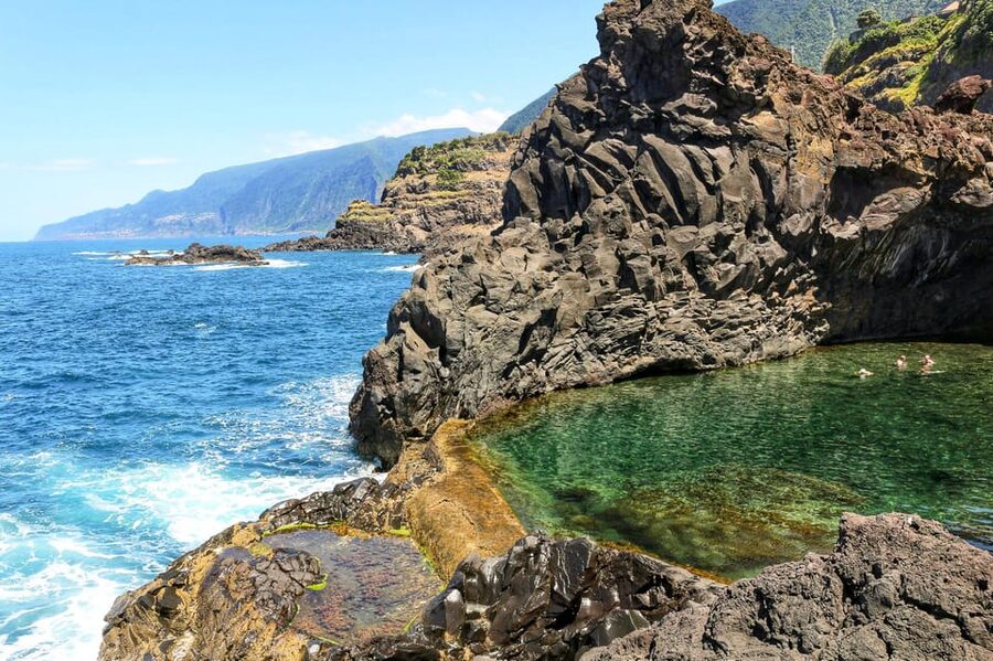 Funchal: Enchanted Terraces, Porto do Moniz & Fanal 4WD Tour - Porto Moniz Natural Swimming Pools: The Main Event