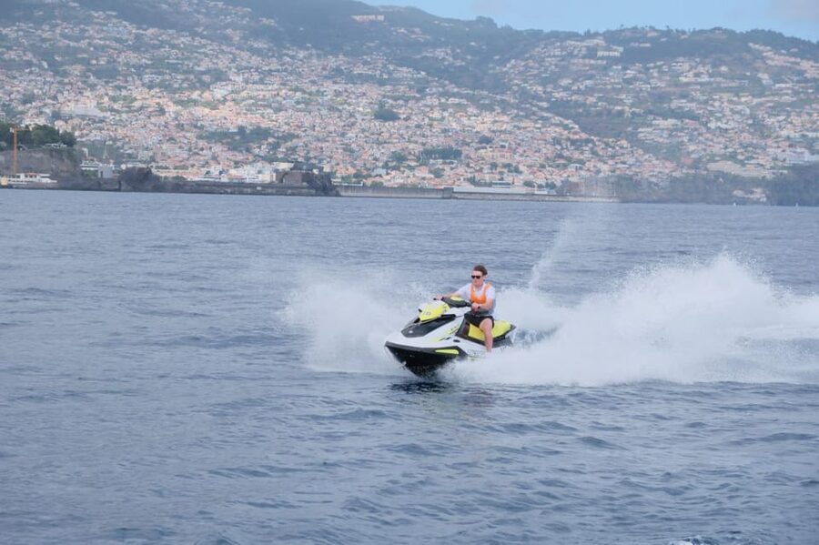 Funchal: Jet Ski Circuit - The Jet Ski Circuit Ride: Wind, Spray, and Controlled Thrills