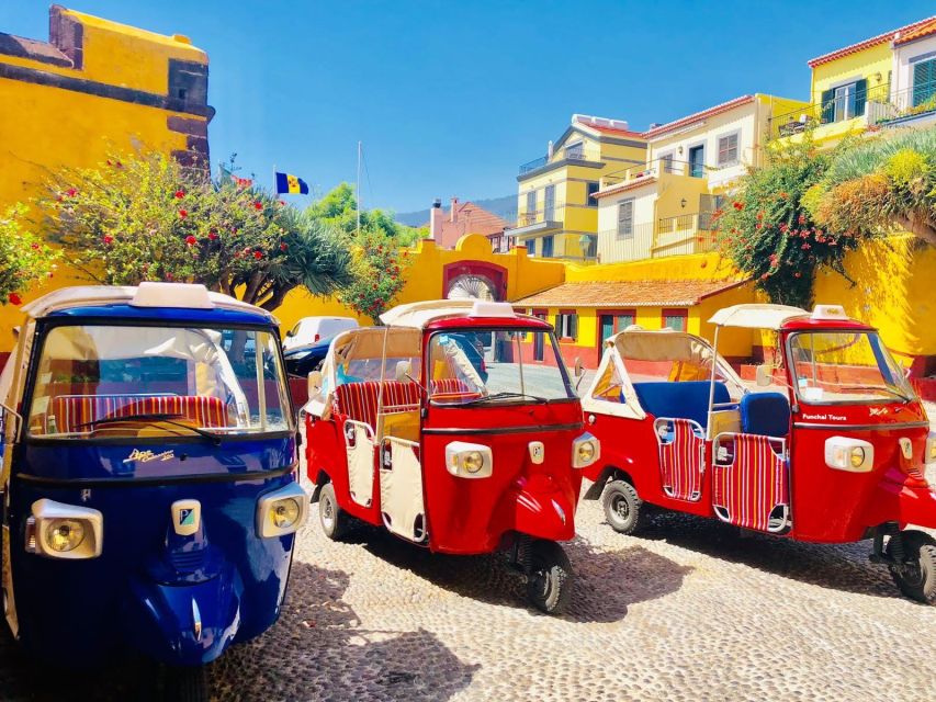 Funchal: Monte Toboggan and Old Town Tour by Tuk-Tuk - Timing, comfort, and what to bring for a smooth tour