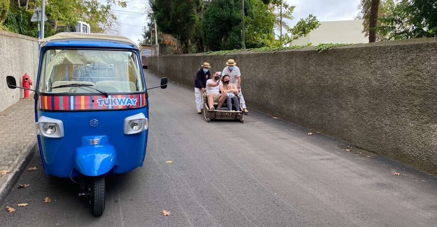Funchal: Monte Tropical Garden & Toboggan Ride by Tuk Tuk - Monte Toboggan Carreiros: the classic ride and how to make it enjoyable