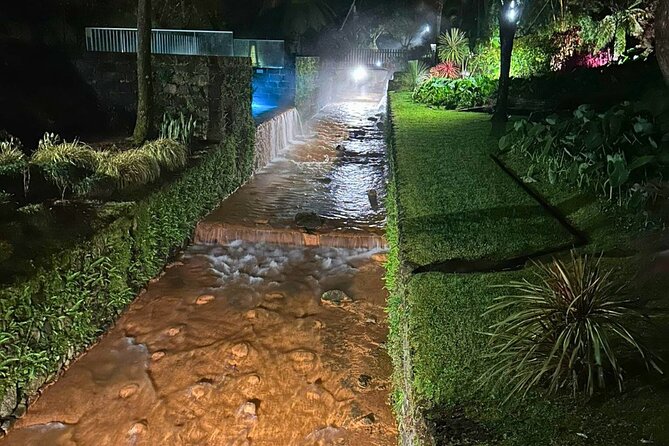 Furnas: Mystic Tour (w/Dinner) - Hot Springs - Poça da Dona Beija: Hot Springs at Night (Around 39°C)