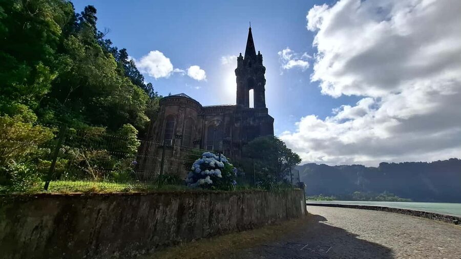 Furnas: Volcano Crater, Lake, Tea Plantation, and Waterfall - Santa Iria Lookout, a Quick Lesson in São Miguel’s Volcanic Coast