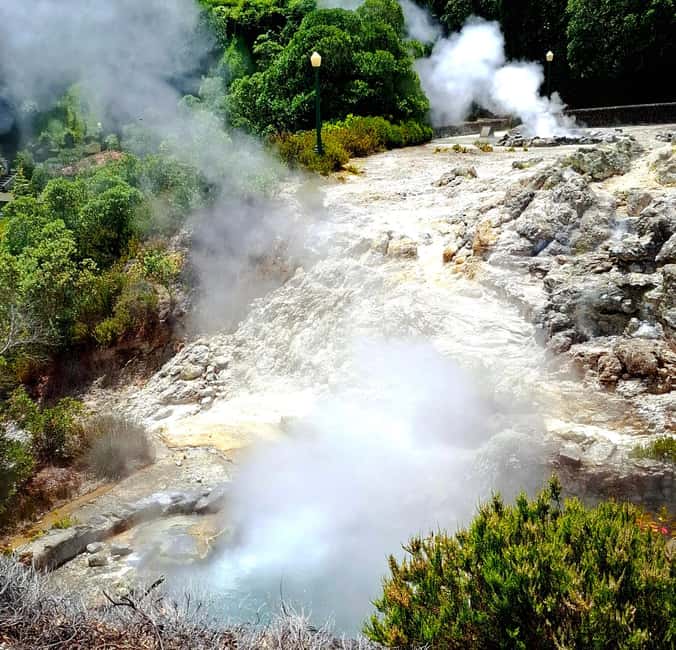 Furnas: Volcano Crater, Lake, Tea Plantation, and Waterfall - Gorreana Tea Factory: Tastings Plus the Real Story Behind the Leaves