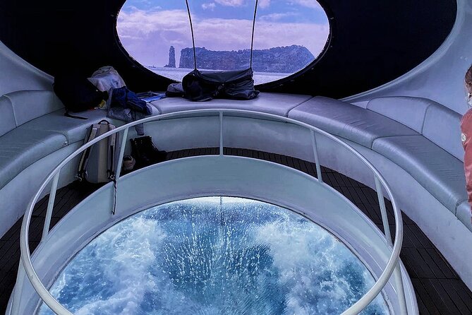 Glass Bottom Boat Tour & Snorkeling in São Miguel, Azores - Glass-bottom cruising around Vila Franca do Campo is the real opener