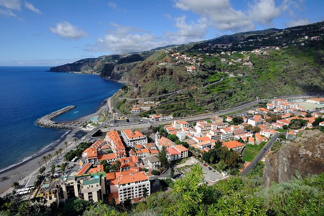 Go West Tour - Madeira Island Excursion - Cabo Girão glass platform: the view over Funchal and Câmara de Lobos