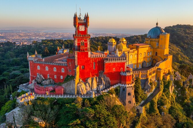 Group Tour to Sintra, Pena, Regaleira, Cabo da Roca & Cascais - Pena Palace: Hilltop Views and Tight Timing