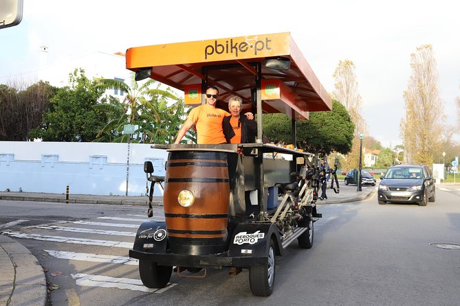 Have fun on wheels - Porto’s Foz seafront, on a beer bike that actually works