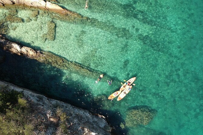 Kayak and Snorkeling Adventure in Lisbon - Portinho da Arrabida: the first coast stops and getting your rhythm