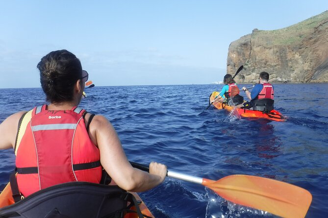 Kayak and Snorkeling Tour in Underwater Nature Reserve Garajau - Entry and exit are part of the adventure, via ladders
