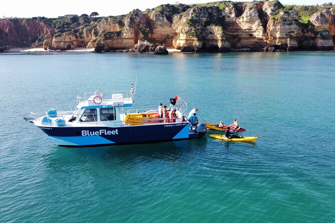 Kayak Experience in Ponta da Piedade - Swimming at the End: Cold Water, Quick Dip, and Wet Seats