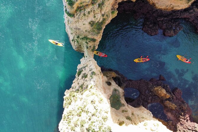 Kayak Experience in Ponta da Piedade - The Real Flow: Catamaran Ride, Safety Briefing, Then Kayak Caves