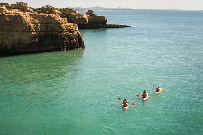 Kayak into the Hidden Caves and Secret Beaches - Praia dos Arrifes: where the route starts to feel like a real coastline