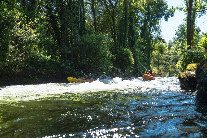 KAYAK TOUR: Descend the Beautiful Lima River - The route: calm paddling, then 5 to 6 small rapids