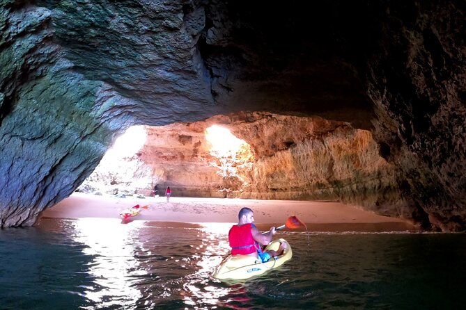 Kayak Tour to Benagil Cave & Marinha Beach - From Portimão - Price and value at about $48.37 per person