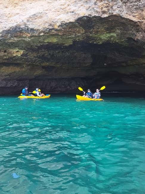 Kayak Tour Unexplored Caves + Benagil Cave - Benagil Cave and the secret cave circuit near Marinha