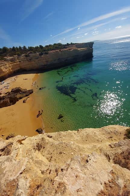 Kayak Tour Unexplored Caves + Benagil Cave - Timing advice: pick the calmest water and the least chaotic boat traffic