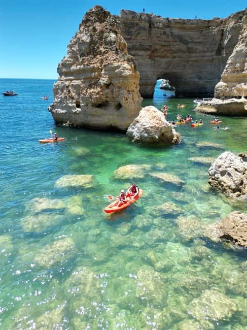 Kayak Tour Unexplored Caves + Benagil Cave - Free farm parking, WhatsApp directions, and the wash-off setup
