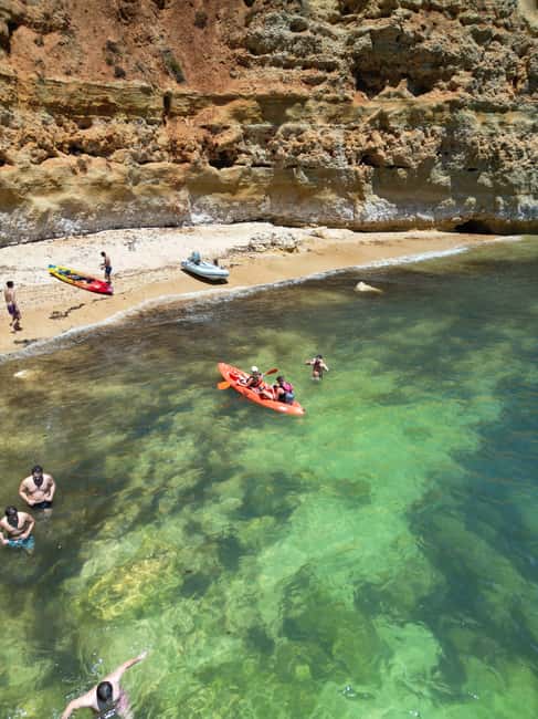 Lagoa: Benagil Caves and Wild Beaches Tour with Local Guide - What the first paddle teaches you about the coast fast