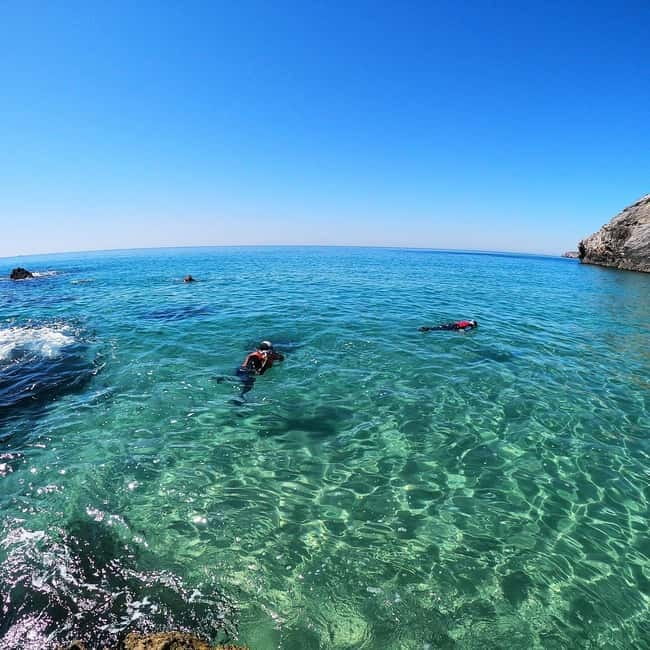Lagos: Algarve Coasteering and Snorkeling Adventure - Snorkeling: what to expect when the water cooperates
