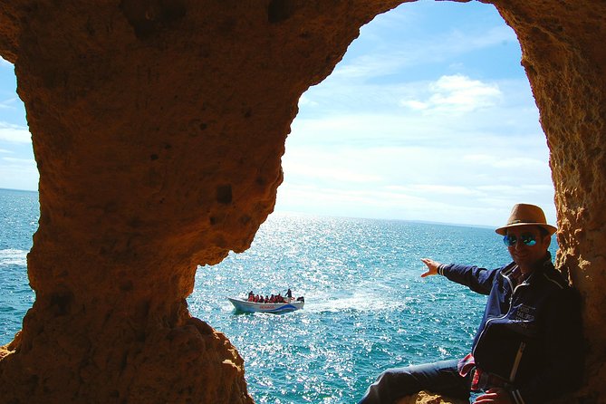 Lagos and Carvoeiro Premium - Shared small group > VTours Algarve - The Carvoeiro Boardwalk and Ermida Fort-Chapel Views