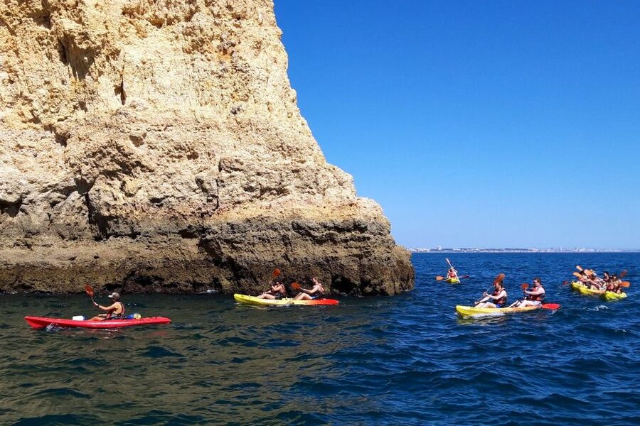 Lagos: Guided Kayak Tour - Getting Started at Praia de Batata, Near Forte de Bendeira