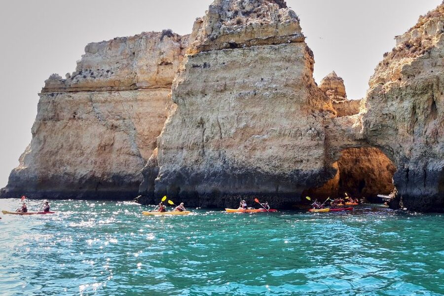 Lagos: Guided Kayak Tour - Paddle Toward Ponta da Piedade: Caves, Arches, and Panoramic Views