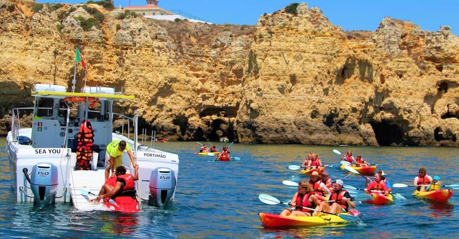 Lagos: Kayaking Tour - Catamaran Ride to Ponta da Piedade: The Best Assisted Scenic Route