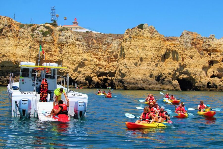 Lagos: Kayaking Tour - In the Water: Caves, Beaches, and Rock Formations You Can Actually Touch