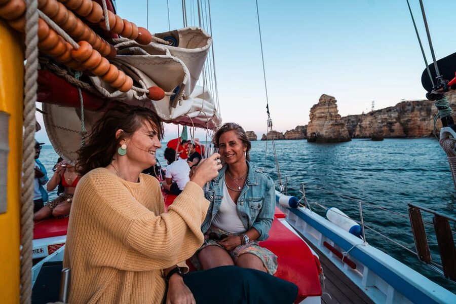 Lagos: Sunset Sail aboard a Traditional Boat with Prosecco - When the sails don’t fully catch: how the experience changes (and why it can still work)
