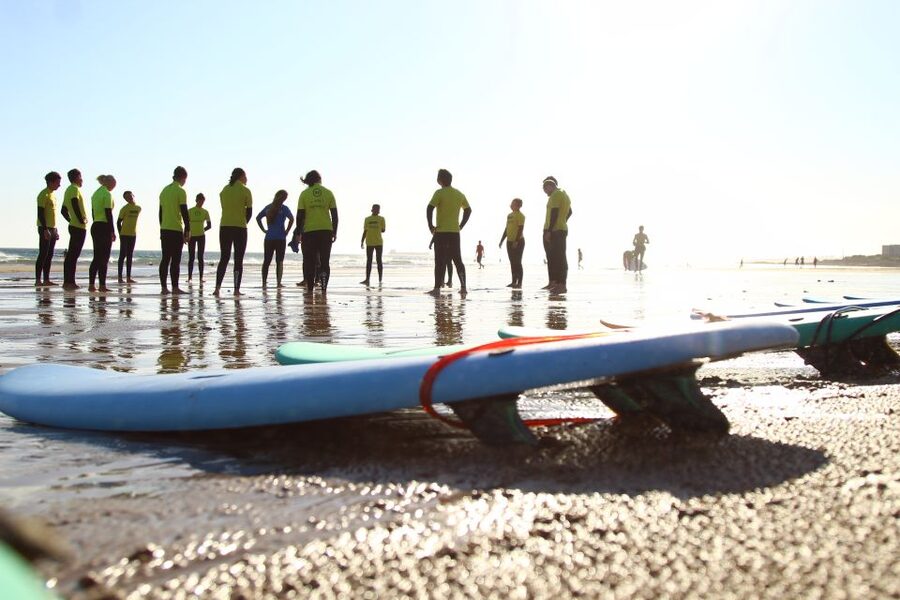 Lisbon: 1.5-Hour Surf Lesson - From Wetsuit On to First Takeoffs: The 1.5-2 Hour Flow