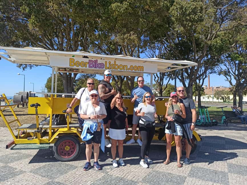 Lisbon: 1-Hour Beer or Sangria Bike Sightseeing Tour - Key things to know before you pedal Lisbon