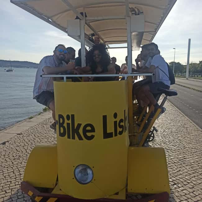 Lisbon: 1-Hour Beer or Sangria Bike Sightseeing Tour - How the timing really feels: toilet breaks, short rides, and no endless waiting