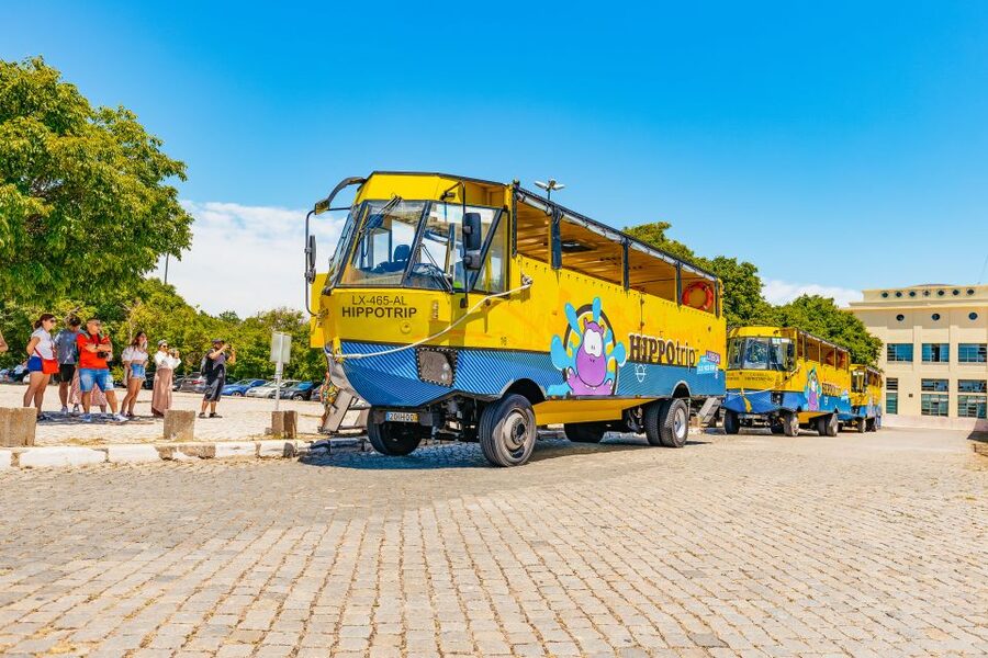 Lisbon: Amphibious Sightseeing Tour - Meeting Point Reality Check: Doca de Santo Amaro Under the 25th of April Bridge