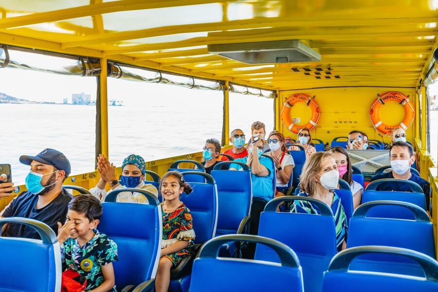 Lisbon: Amphibious Sightseeing Tour - The Lisbon Streets Part: Landmarks, Legends, and That Group-Participation Feeling