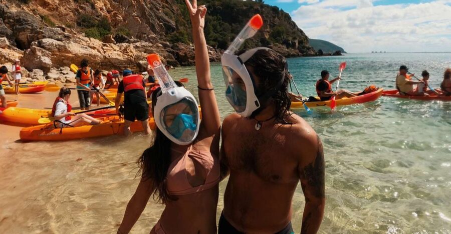 Lisbon: Arrábida Kayak & Wild Beach Snorkeling with Pickup - Why Arrábida Kayak and Wild Beach Snorkeling feels different