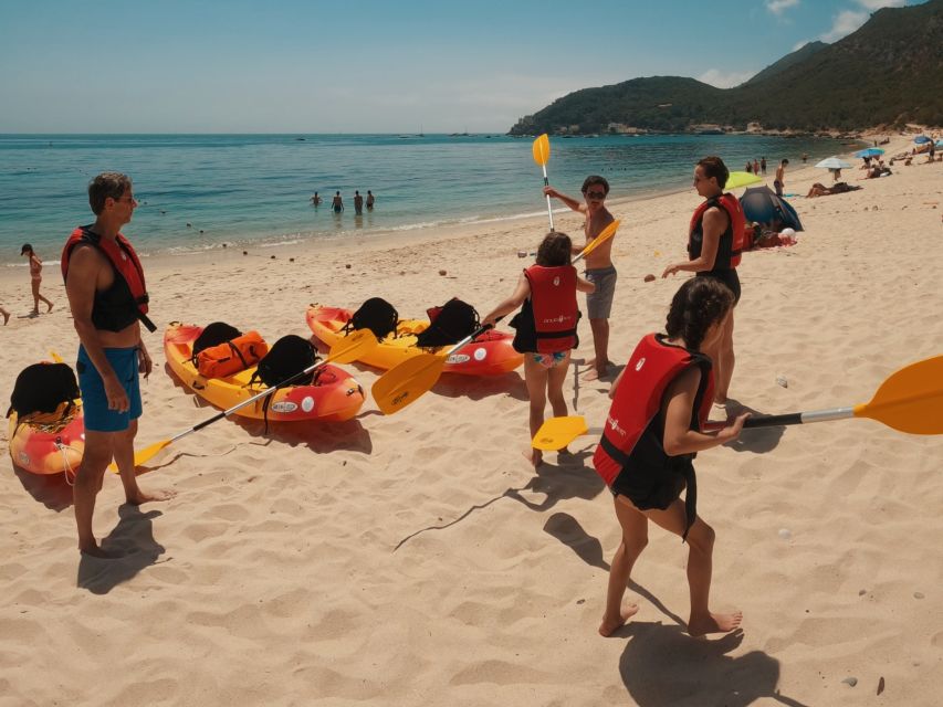 Lisbon: Arrábida Kayak & Wild Beach Snorkeling with Pickup - Portinho da Arrábida: coffee, a toast, and your game plan