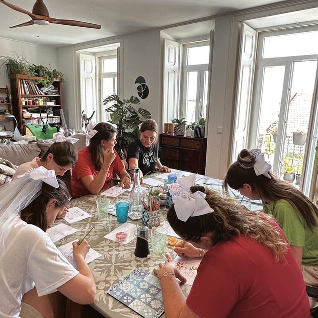 Lisbon: Azulejos' Design Create Your Own Tile Workshop - Who should book, and who might not love it