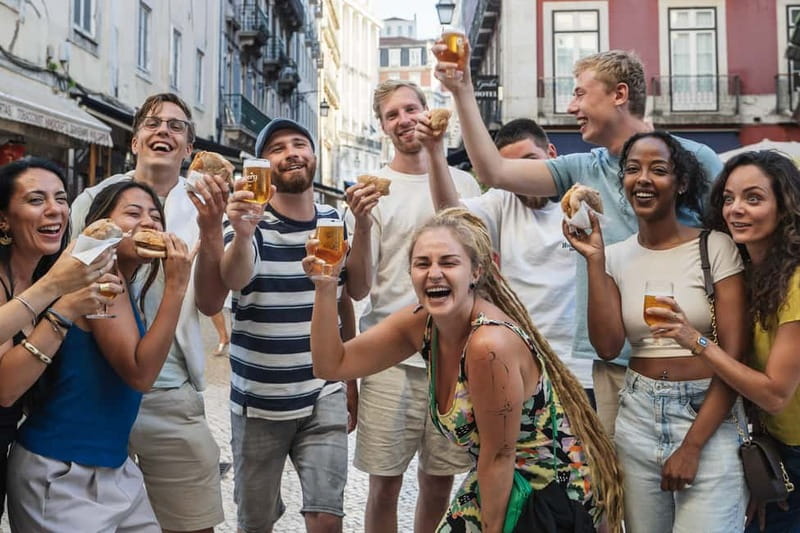 Lisbon: Baixa Food Walking Tour with Drinks - Meeting at Praça da Figueira: Getting Oriented Fast